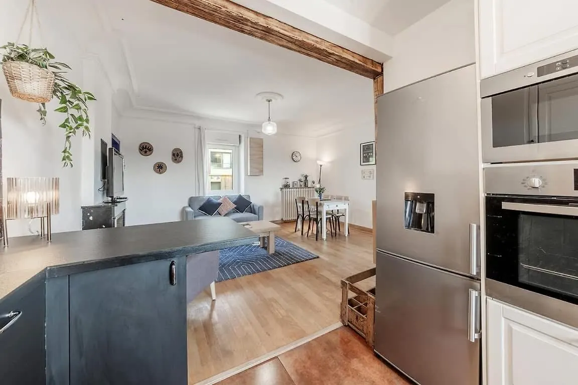 Thabor, Beau Duplex, 2 Chambres Rennes 0*,