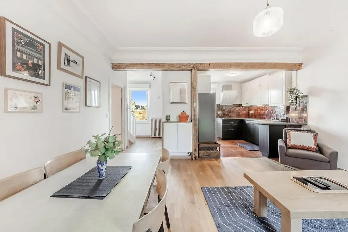 Thabor, Beau Duplex, 2 Chambres Rennes Franciaország